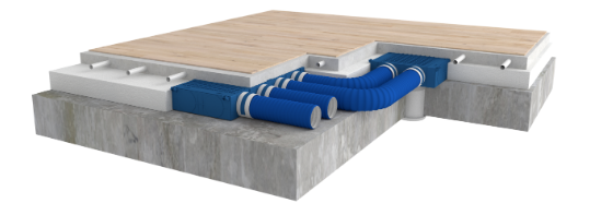 Tub de ventilatie antibacterial - 75