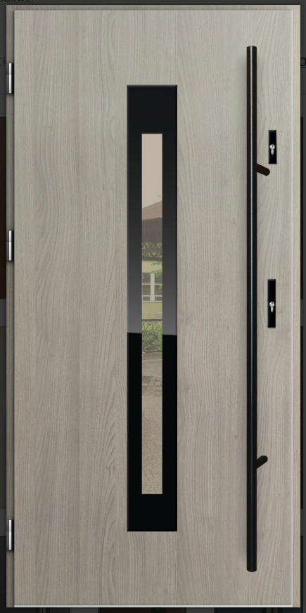 Maner tip bara - negru