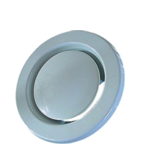 Anemostat 125W - outtake airflow