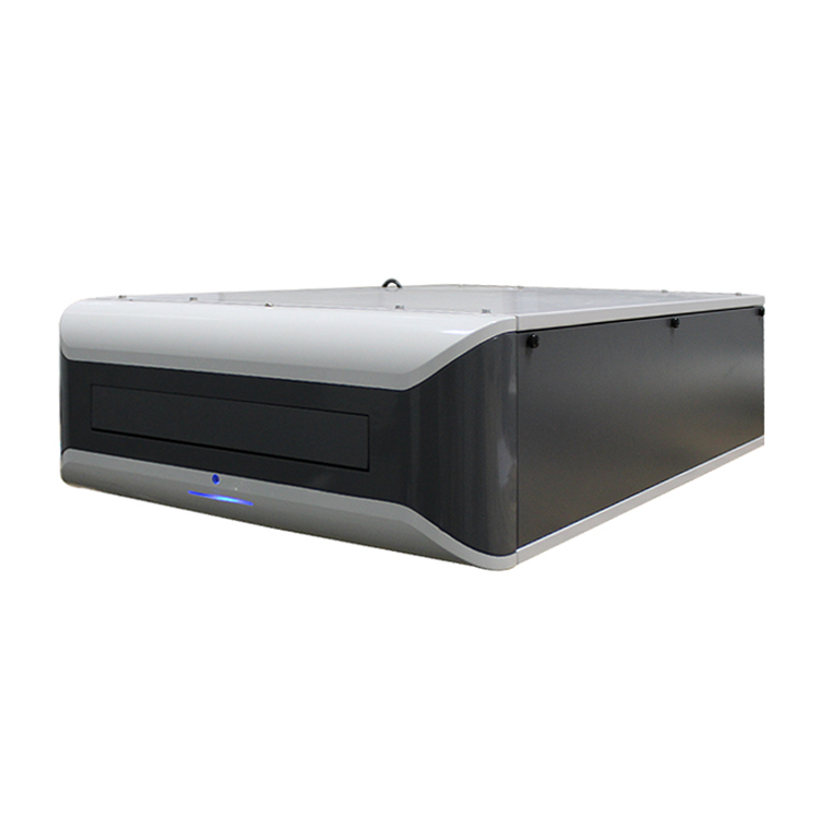 Ventilation system with recovery and heat pump - suspended