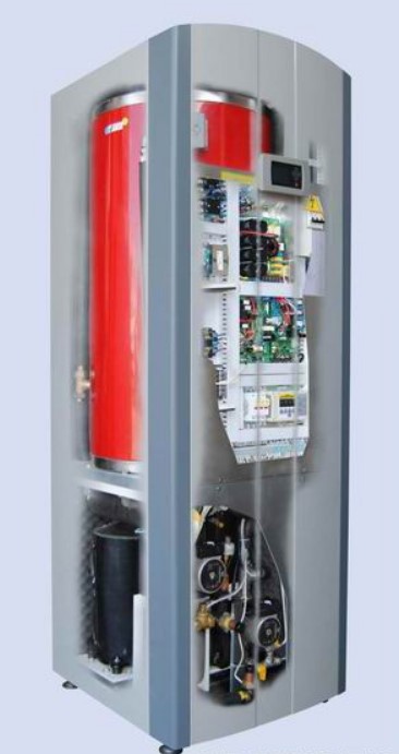 Dual source heating pump