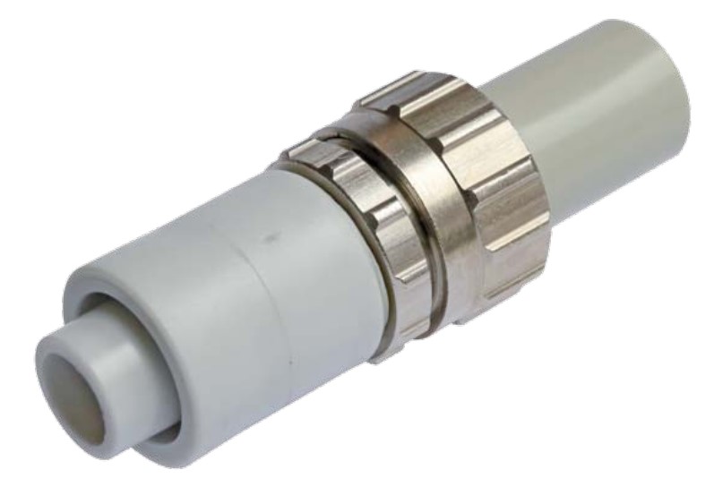 Transition system from PP-R to PE-RT