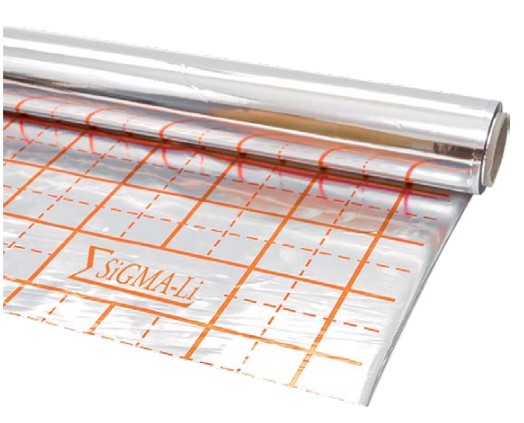 Underfloor heating foil