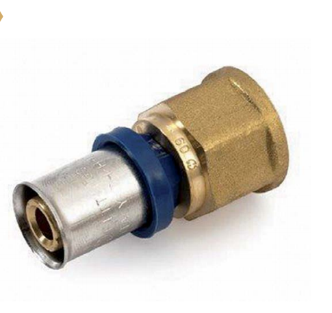 Straight coupling female thread