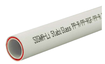 Pipe PP-RGF (fiberglass) - 4 m