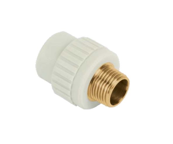 Coupling male thread PP-R