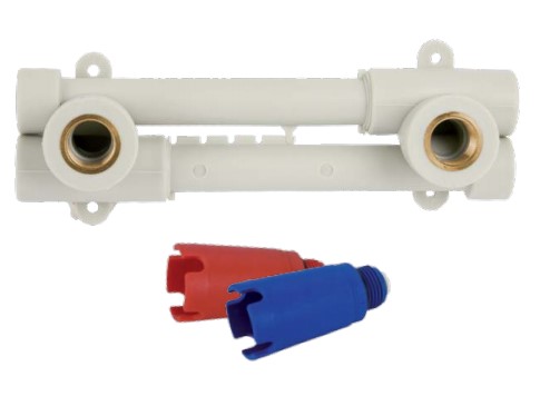 Komplet naścienny PP-R