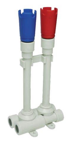 Podejscie pod grzejnik dolne PP-R 